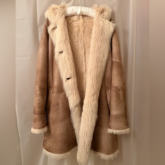 Vintage Jackets & Blazers - JEKEL Paris Luxury Designer Vintage Shearling Coat
